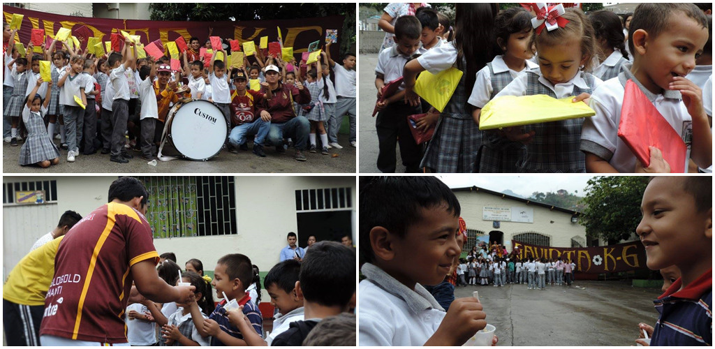Hinchas del DEPORTES TOLIMA siguen llevando sonrisas a los sectores populares de Ibagué