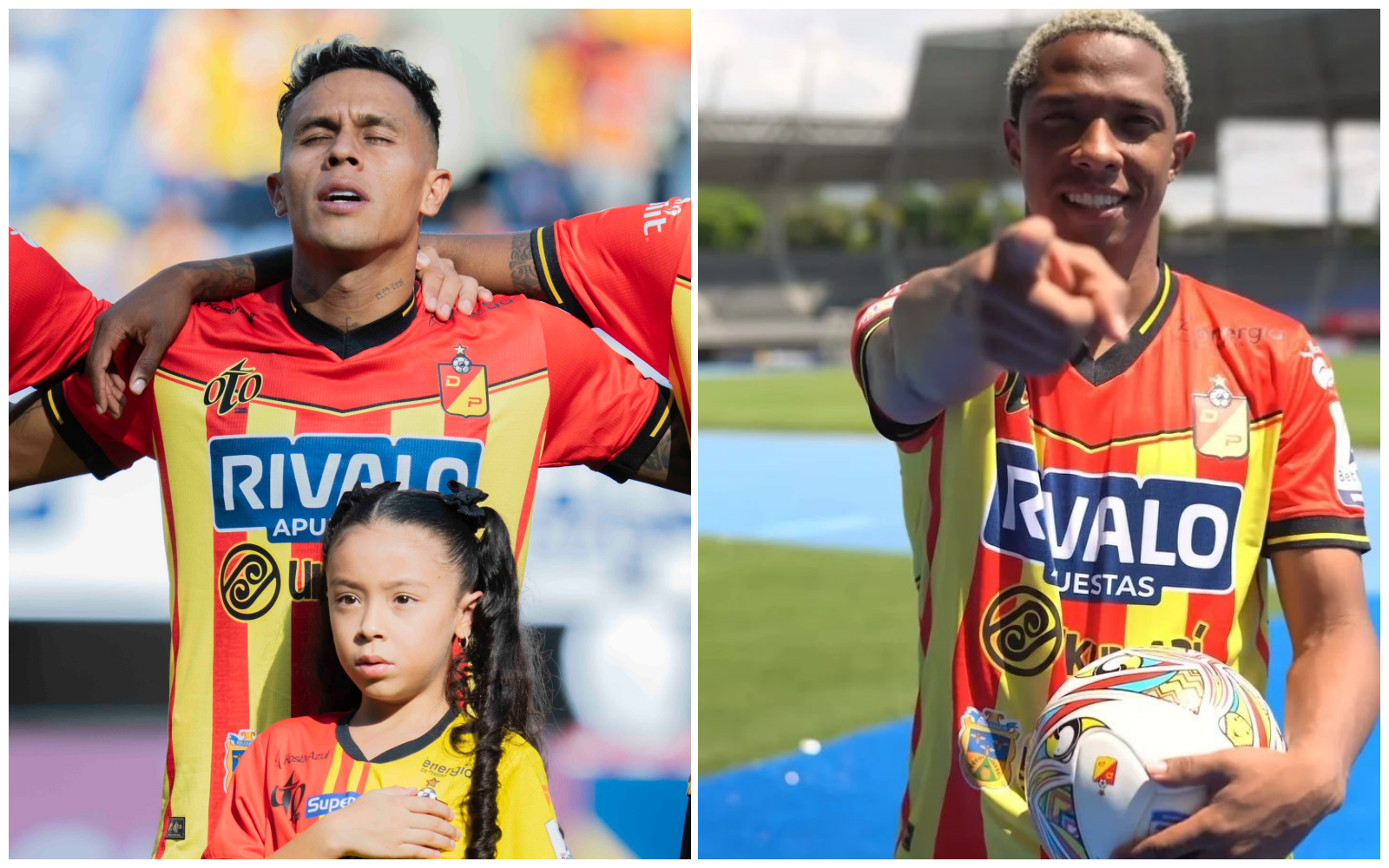 Sonríe DEPORTES TOLIMA: Juan David Ríos y Andrés Ibargüen, ex Pijaos, no jugarán con Deportivo Pereira en el Murillo Toro
