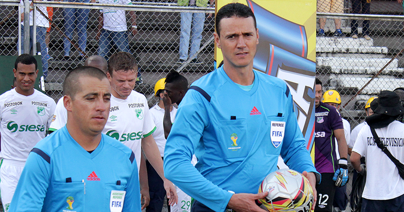 Wílmar Roldán, el árbitro de la gran final entre DEPORTES TOLIMA y Santa Fe en El Campín