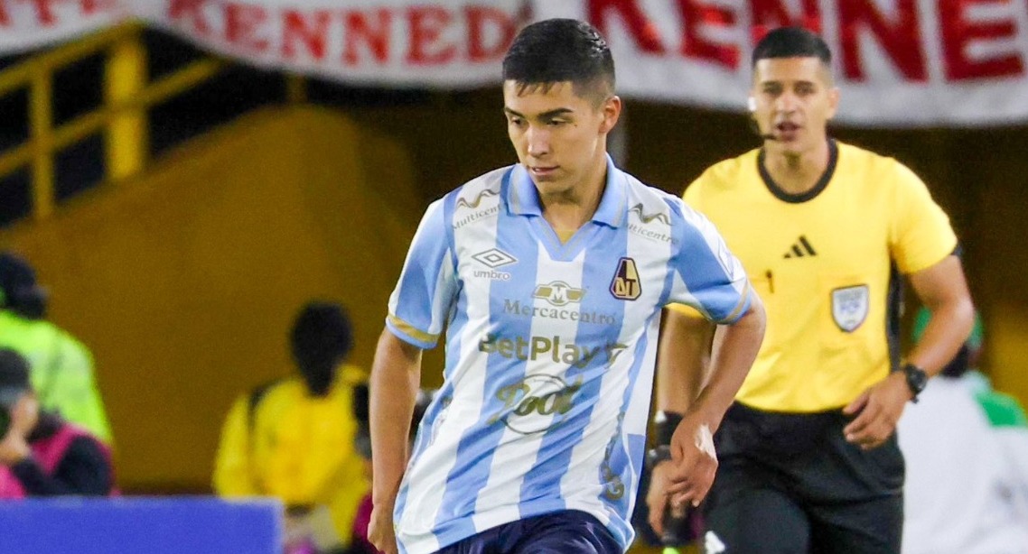 Samuel Velásquez, lateral del Deportes Tolima