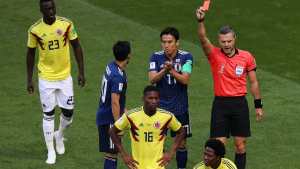 Carlos Sánchez y su falla en la derrota de Colombia: Mano hay, pero no se sí merecía roja