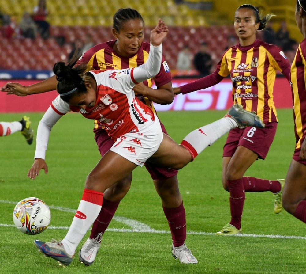 DEPORTES TOLIMA, de paliza en paliza en la Liga Femenina: fue goleado por Santa Fe y se hunde en el tablero de posiciones