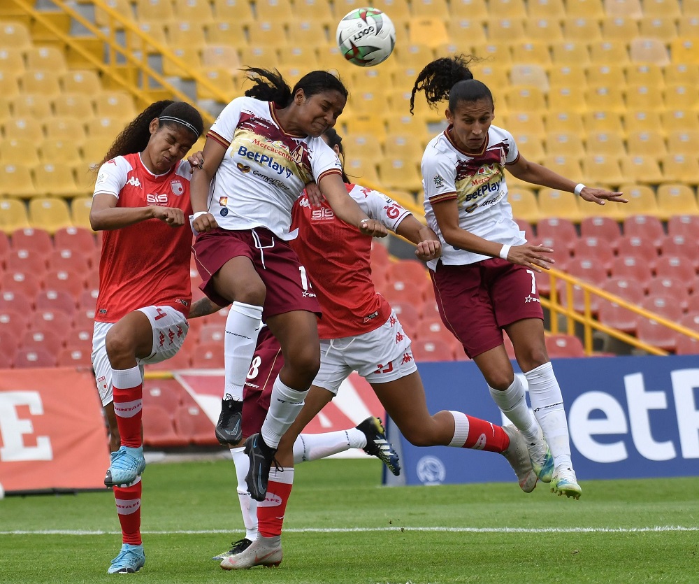 DEPORTES TOLIMA no pudo sumar en su visita a Santa Fe: se fue goleado de El Campín, por la fecha 10 de la Liga Femenina