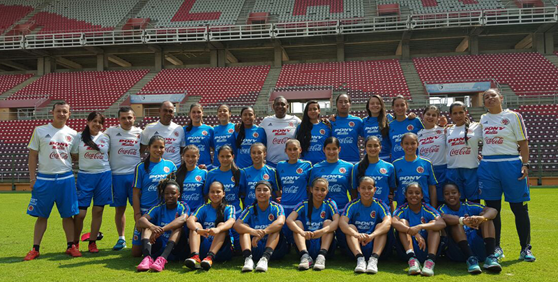 Colombia sumó otra victoria en el Sudamericano femenino Sub - 17: Goleó a Ecuador