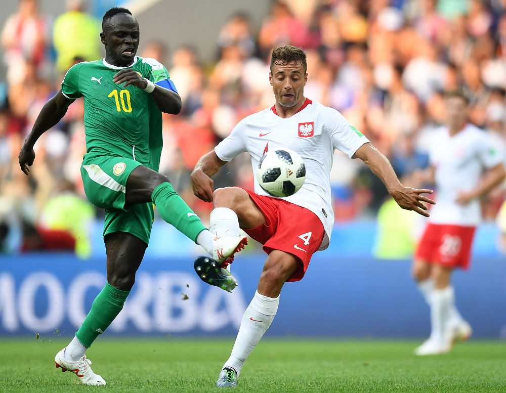 Una efectiva Senegal venció a Polonia y lidera con Japón el Grupo H del Mundial de Rusia