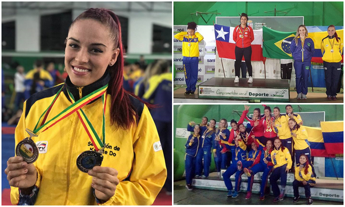 La tolimense Stefanny Medina logró bronces en Sudamericano de Karate en Bolivia