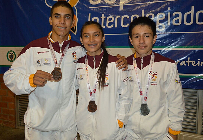 Karate Do aportó tres preseas más al medallero del Tolima en los Juegos Supérate 2017