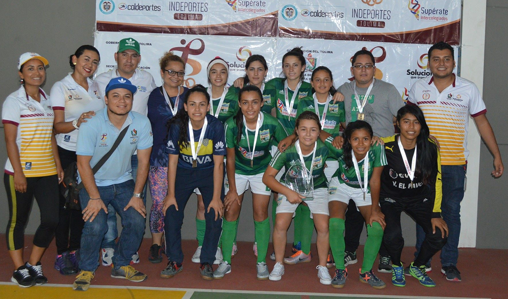 Listos los campeones juveniles departamentales de los Juegos Supérate Intercolegiados 2017