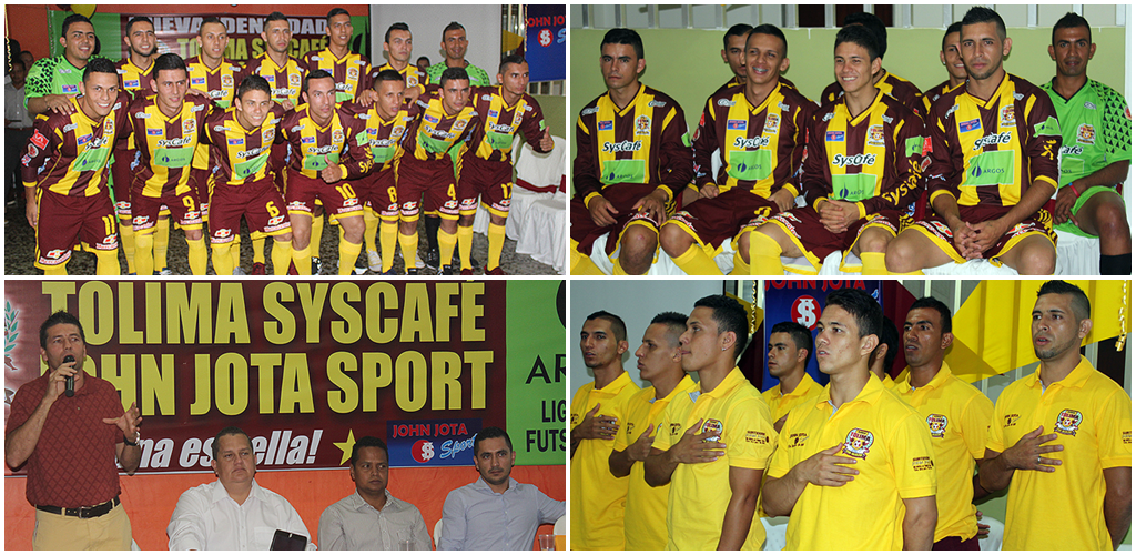 ¡A lo grande! Tolima Syscafé presentó a su plantel y nuevos patrocinadores para la Liga Argos 2 2016