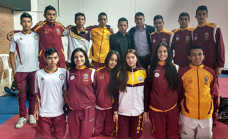 Destacada presencia del taekwondo tolimense en torneo nacional en Bogotá