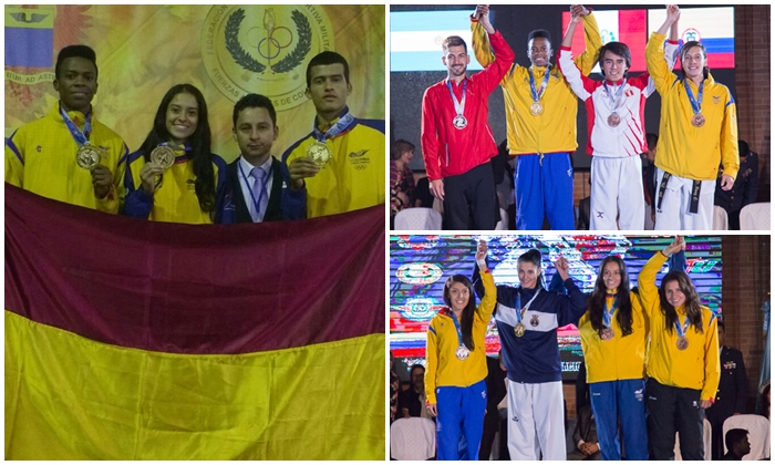 Taekwondo tolimense le dio dos medallas más a Colombia en Open Internacional