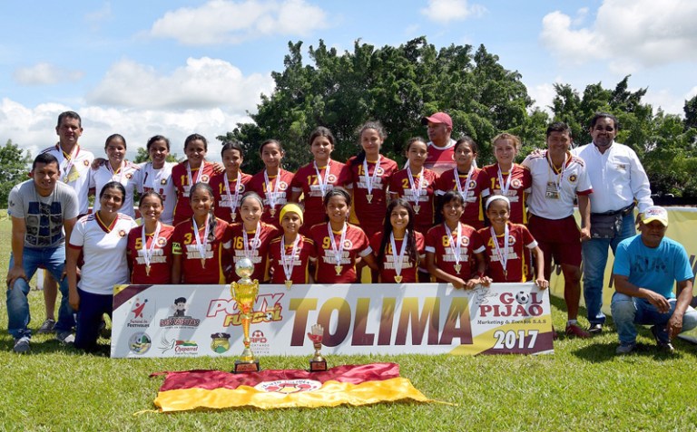 Talento Tolimense representará al Departamento en el torneo femenino del Ponyfútbol, en Medellín