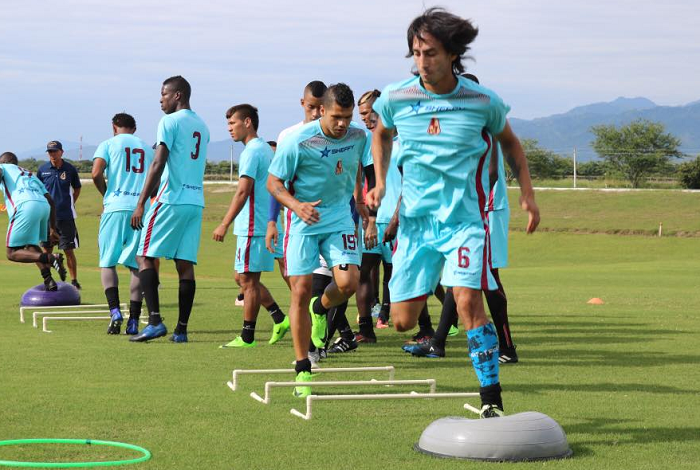 DEPORTES TOLIMA prueba variantes para lo que será la visita al Deportivo Pasto