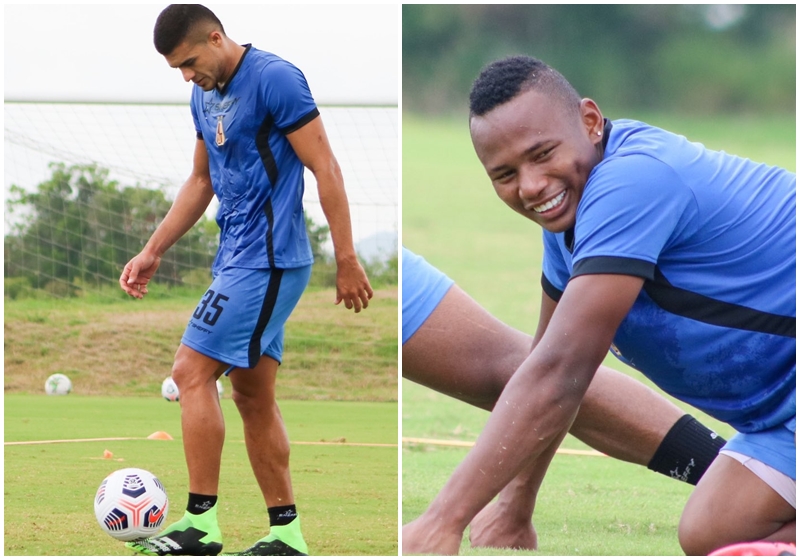 Carlos Sierra, primer entrenamiento con DEPORTES TOLIMA: Jaminton Campaz, de vuelta a labores