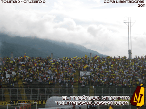 Galería: La afición del Deportes Tolima en el empate 0-0 ante Cruzeiro
