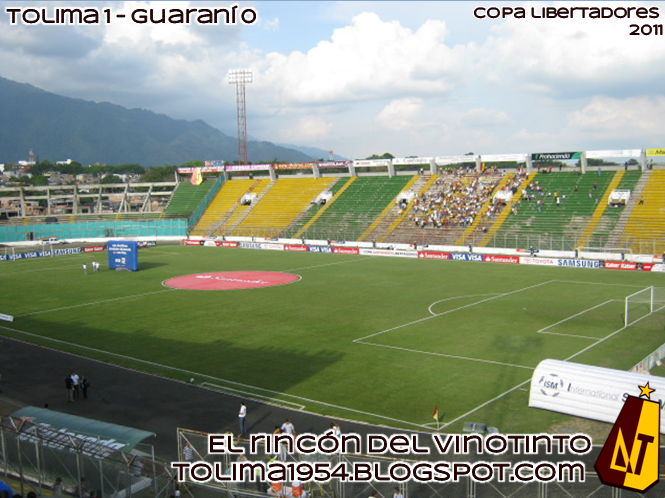 Galería: El acompañamiento de la afición del Deportes Tolima en la victoria ante Guaraní