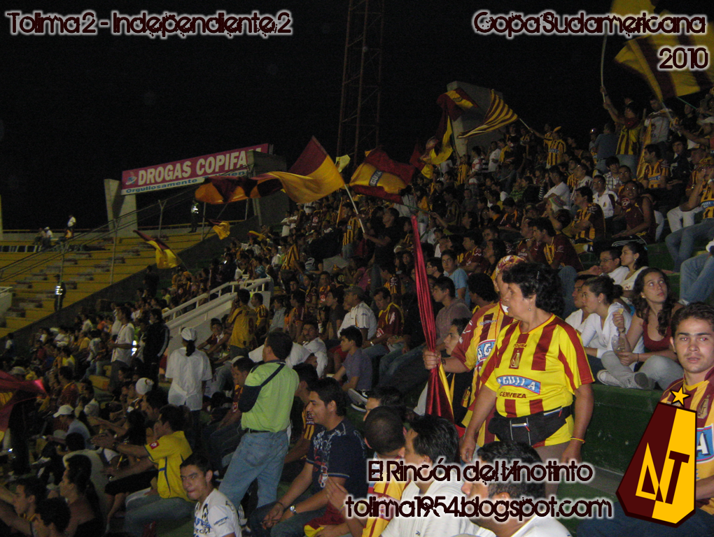 Galería: Así vivieron los hinchas ´Pijaos´ el empate ante Independiente
