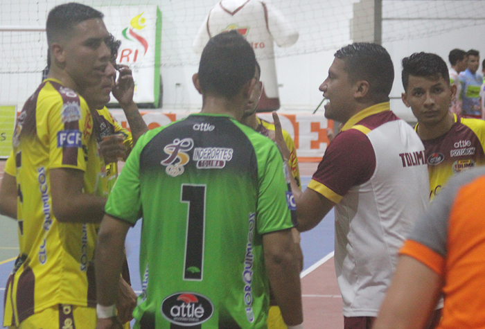 Triunfazo de Tolima Syscafé en la Liga Argos Futsal 2 2018: Venció en casa a D' Martin