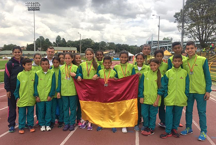 Atletismo del Tolima cosechó ocho medallas en Nacional Sub-14 en Bogotá