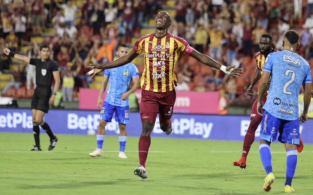 Julián Quiñones volvió a jugar con DEPORTES TOLIMA tras 102 días: el curioso dato que dejó su retorno a las canchas