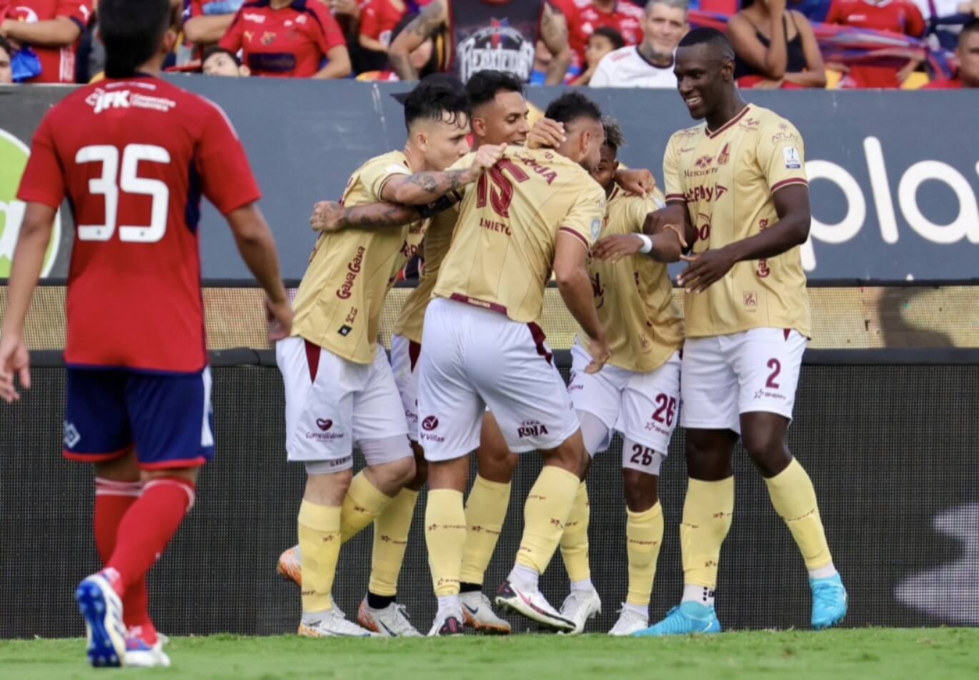 En video: el gol con el que DEPORTES TOLIMA profanó el Atanasio Girardot y se llevó la victoria frente al DIM, por la Liga BetPlay 2 2024