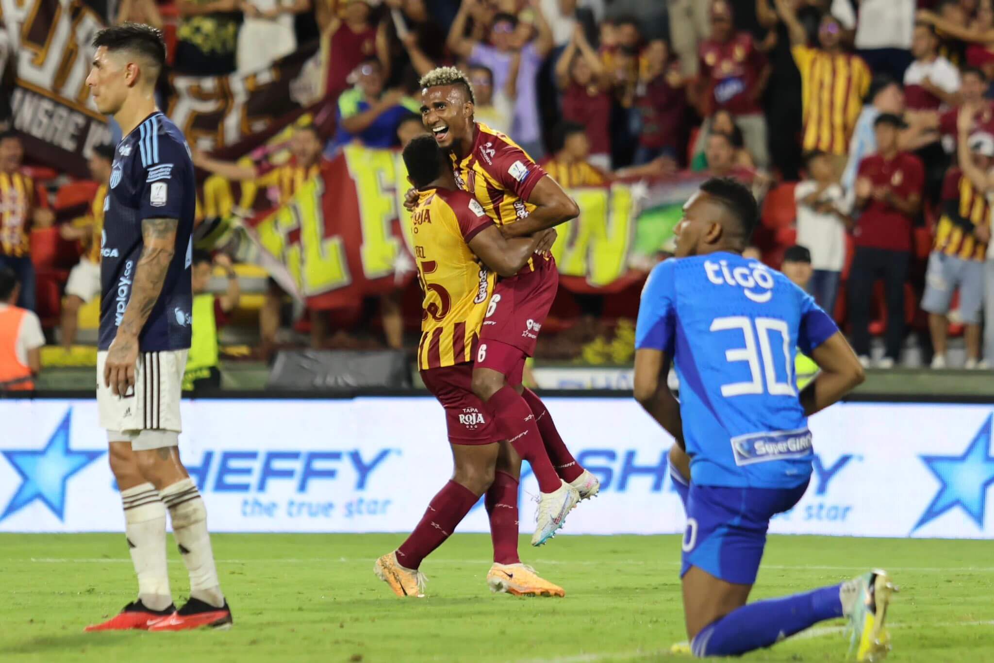 ¡Apabullante! DEPORTES TOLIMA no tuvo piedad de Junior y lo 'devoró' en el Murillo: goleada y liderato en el arranque de los cuadrangulares