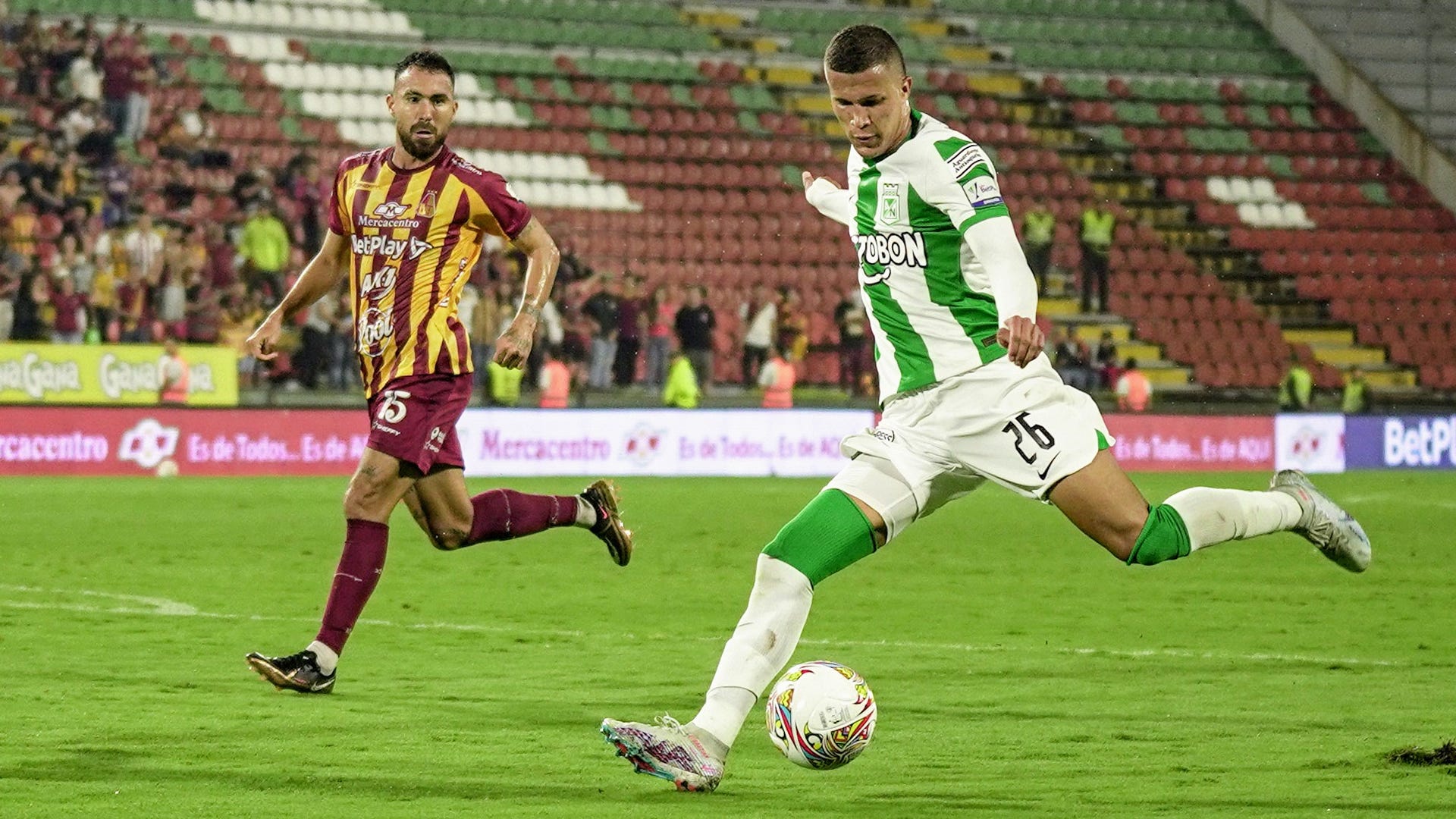 Así se verá el partido entre DEPORTES TOLIMA y Atlético Nacional, en el cierre del 'todos contra todos' de la Liga BetPlay 2 2023: a tomar nota