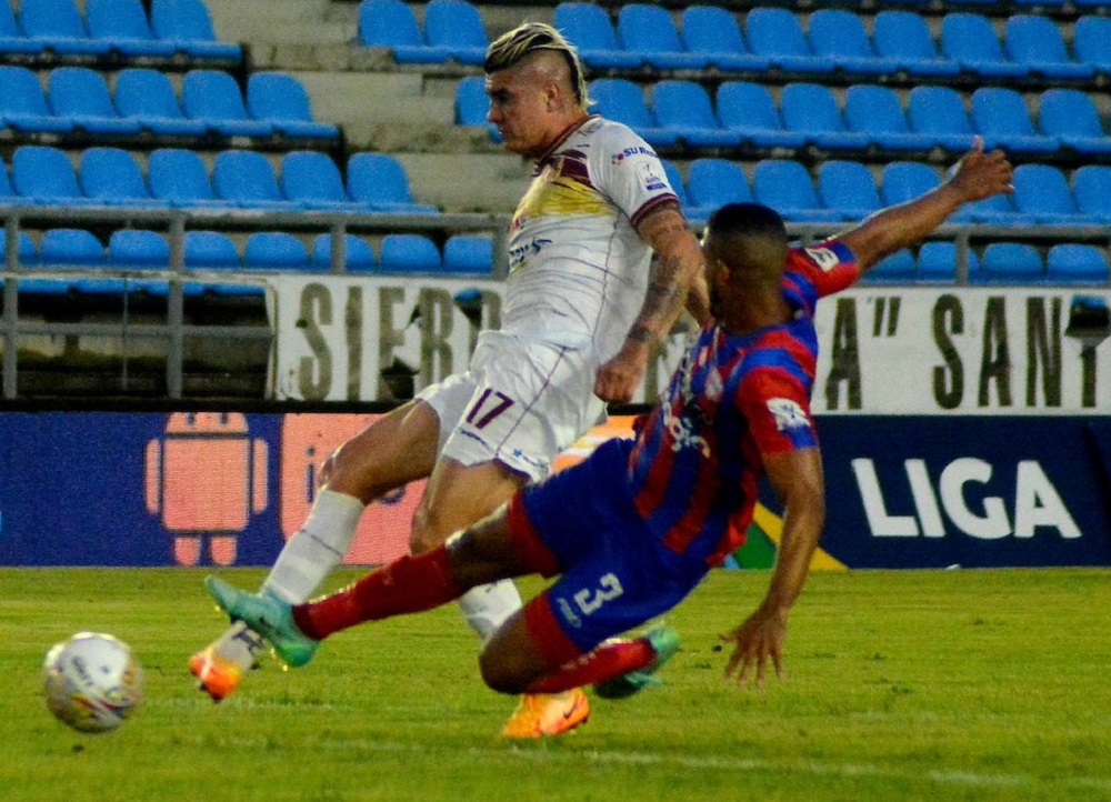 Pecó de exceso: DEPORTES TOLIMA tuvo todo para sumar en su visita al Unión Magdalena, pero se fue con las manos vacías