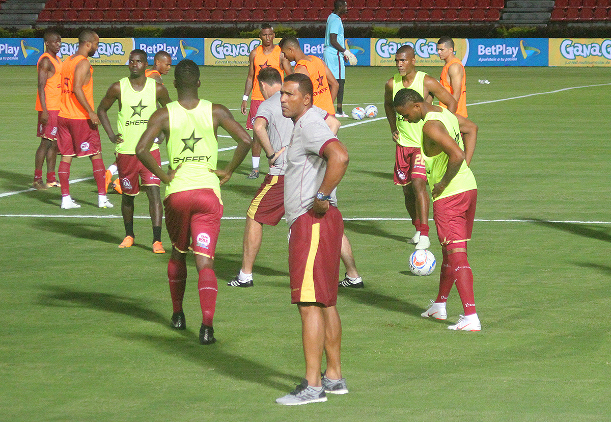 DEPORTES TOLIMA ya prepara el juego de este viernes ante Jaguares de Córdoba
