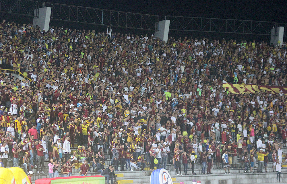 ¡Imperdible! La galería del primer 'sorbo' semifinal entre DEPORTES TOLIMA y Medellín