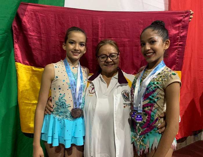 Destacada presencia de la gimnasia rítmica tolimense en Campeonato de Niveles en Boyacá