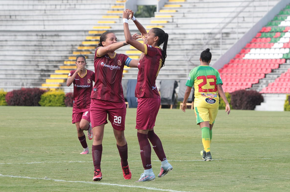 ¡DEPORTES TOLIMA, grande! Derrocó al favorito Huila y quedó a un paso de los 'cuartos' de la Liga Femenina