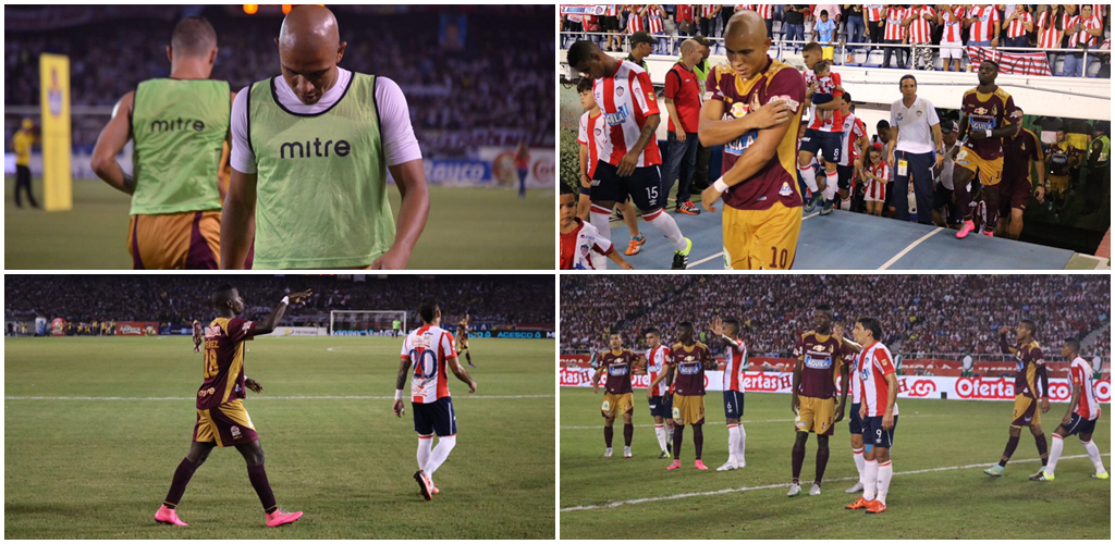 DEPORTES TOLIMA no pudo remontarle a Junior y se despidió de la final de la Liga Águila 2 2015