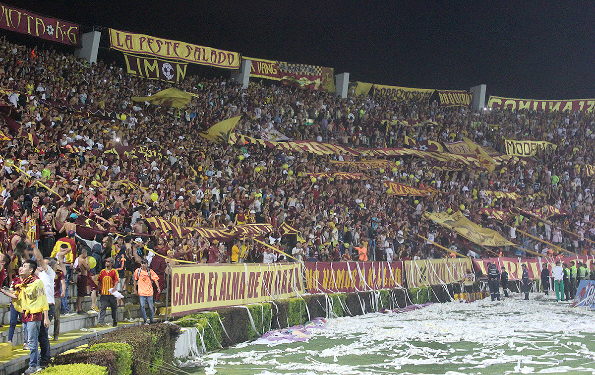 Revolución Vinotinto Sur ya tiene listo tour para la 'ida' de la Superliga entre DEPORTES TOLIMA y Junior