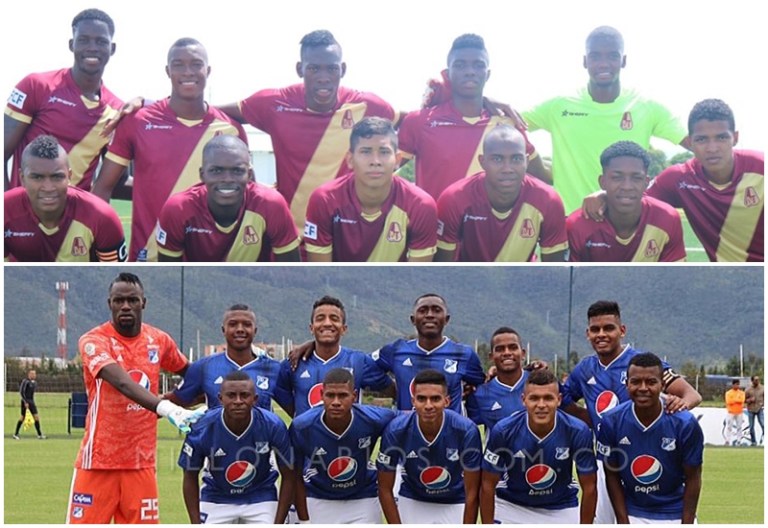 Confirmada fecha y hora para el primer 'sorbo' de la Supercopa Juvenil FCF, entre DEPORTES TOLIMA y Millonarios