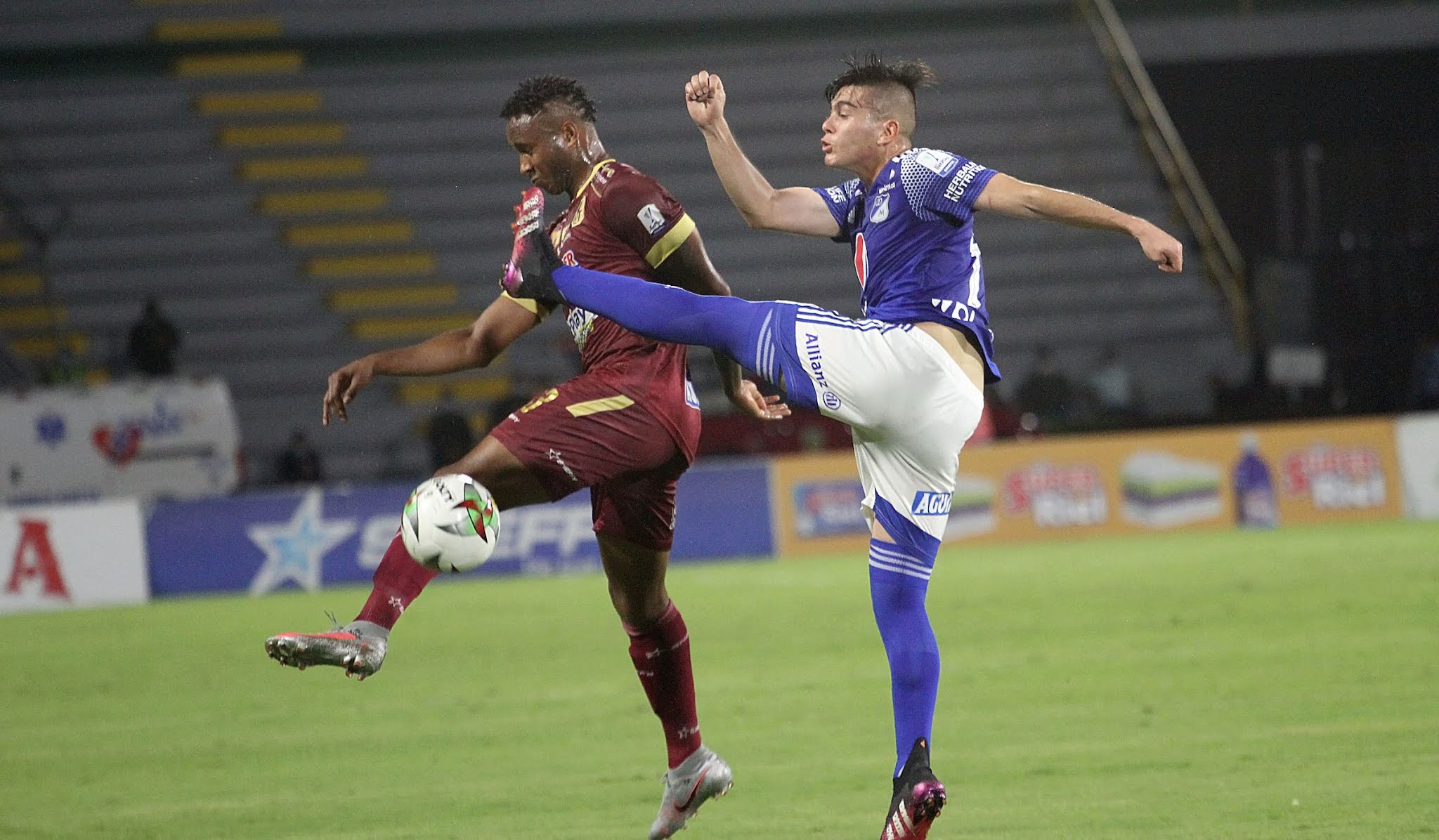 ¡'Robo' en el Murillo Toro! Sobre la hora, y con la ayuda del juez Betancur, DEPORTES TOLIMA cedió un amargo empate ante Millonarios en la 'ida' de la final