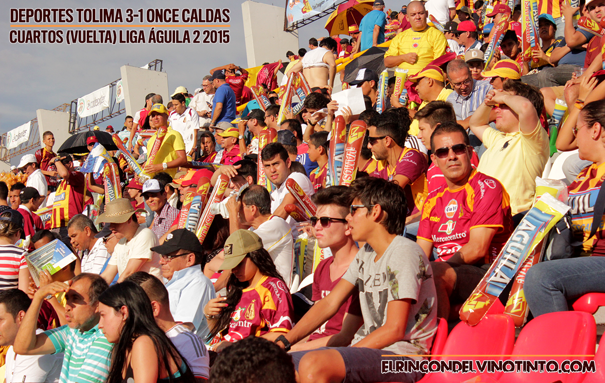 La galería de la clasificación de DEPORTES TOLIMA a la semifinal de la Liga Águila 2 2015