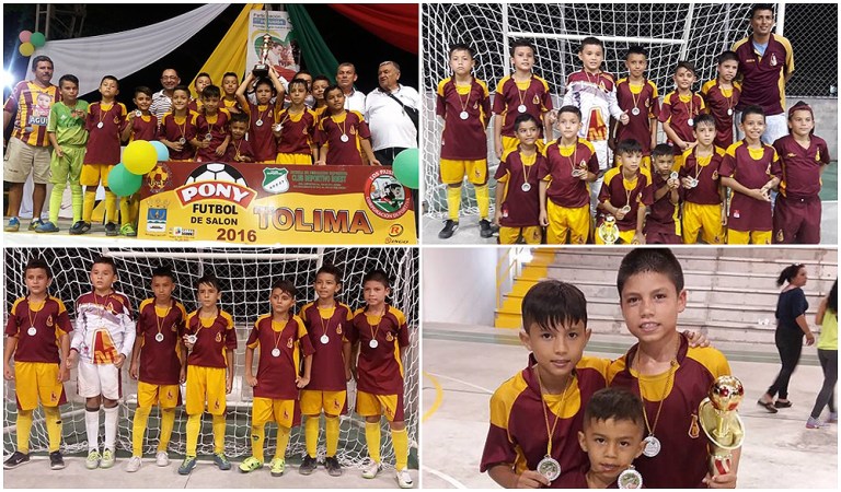 DEPORTES TOLIMA, clasificado al zonal centro del Ponymicrofútbol: Subcampeón del departamental