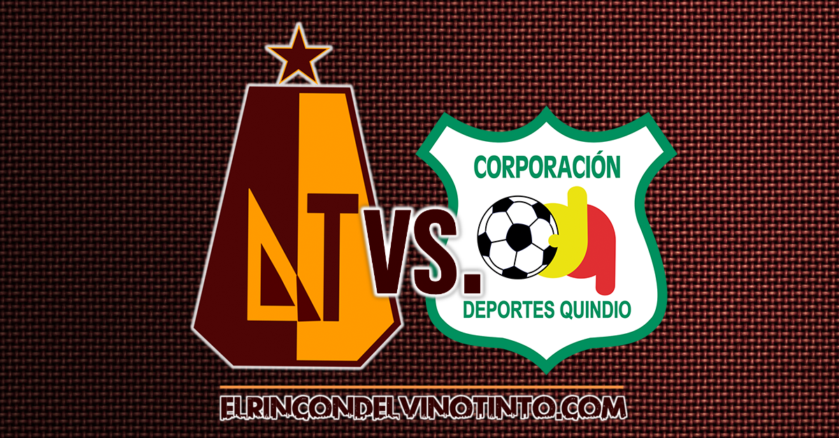 Confirmado: DEPORTES TOLIMA - Quindío por Copa Águila se jugará en Líbano