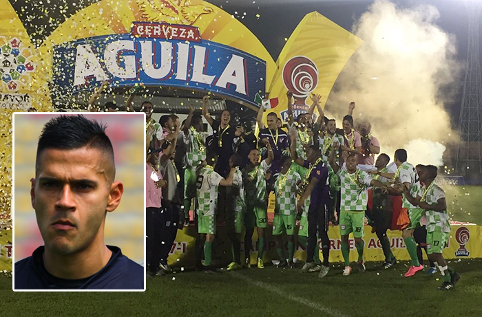El tolimense José Huber Escobar, figura en el título de Chicó en el Torneo Águila 1 2017