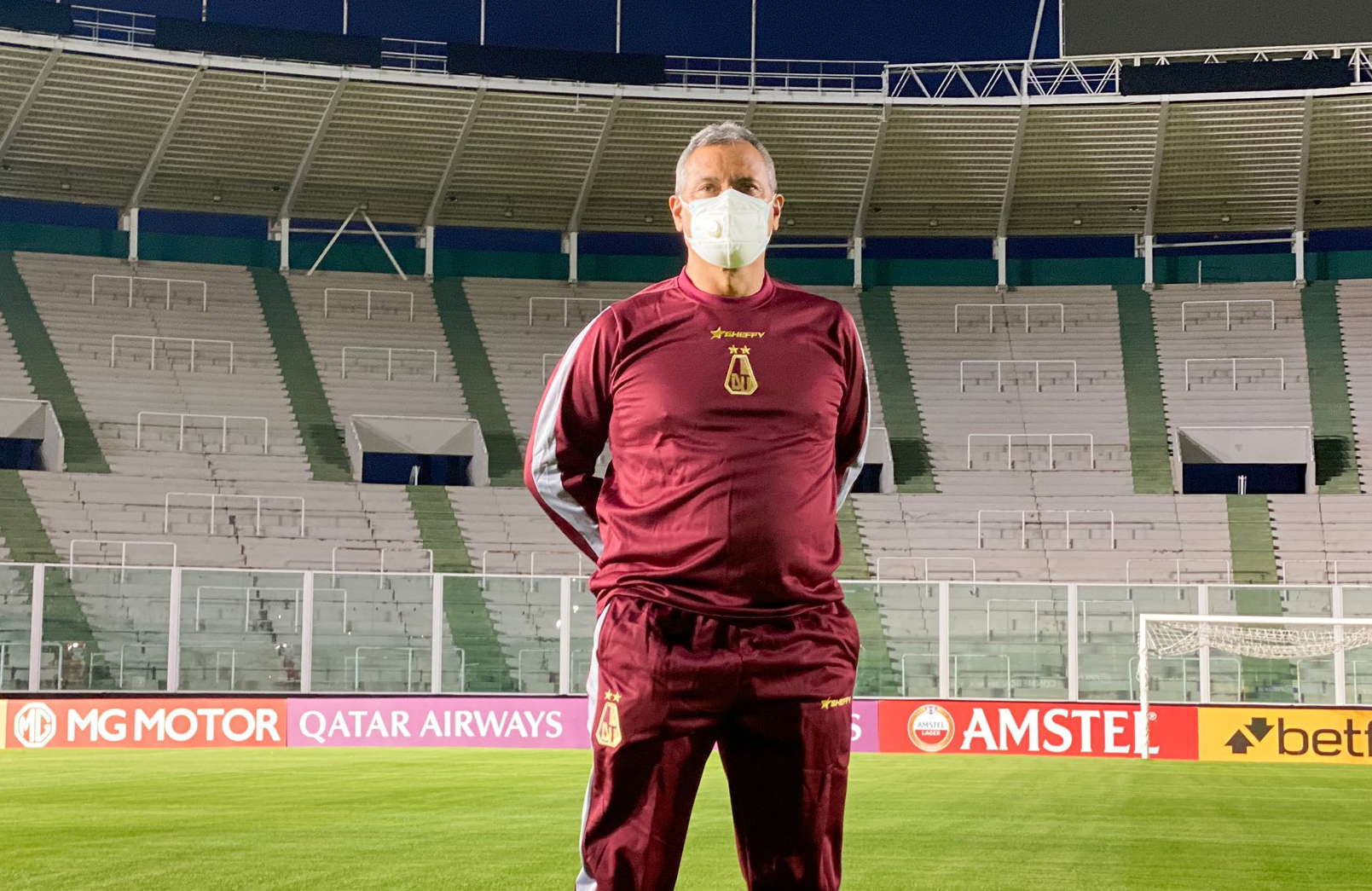 Hernán Torres no se resigna, esto dijo el técnico del DEPORTES TOLIMA: "Hay posibilidad, no me creo todavía eliminado"