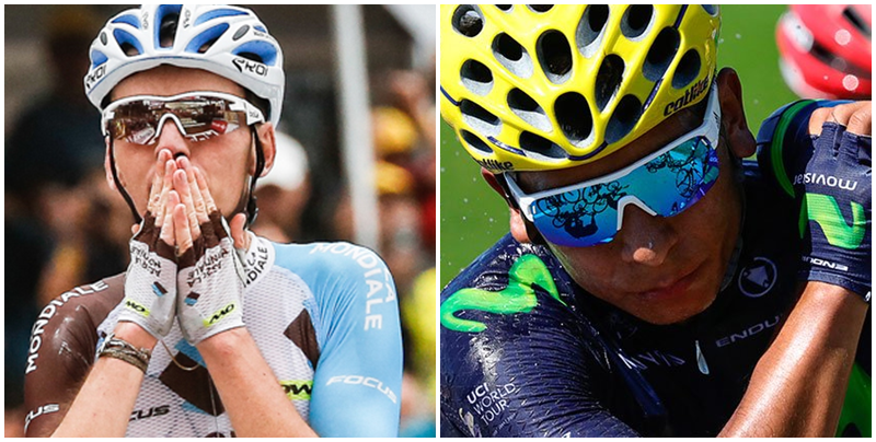 Bardet defendió la causa francesa en el Tour: Nairo, a pura garra, se metió tercero en la general