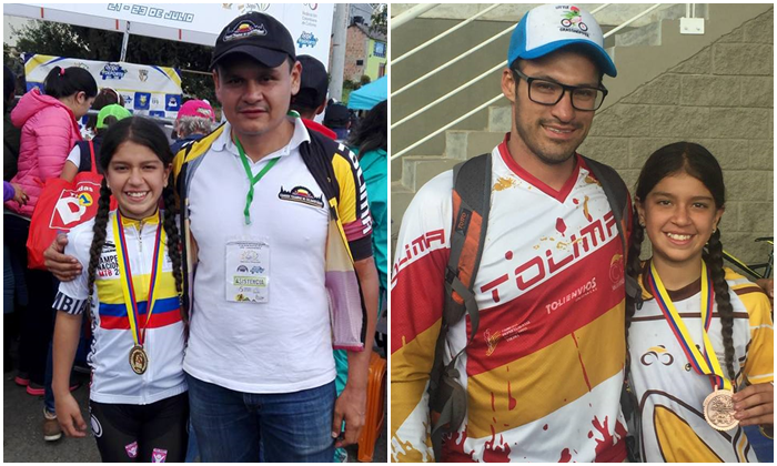 La tolimense Valentina Roa, campeona nacional de Ciclomontañismo en Cundinamarca