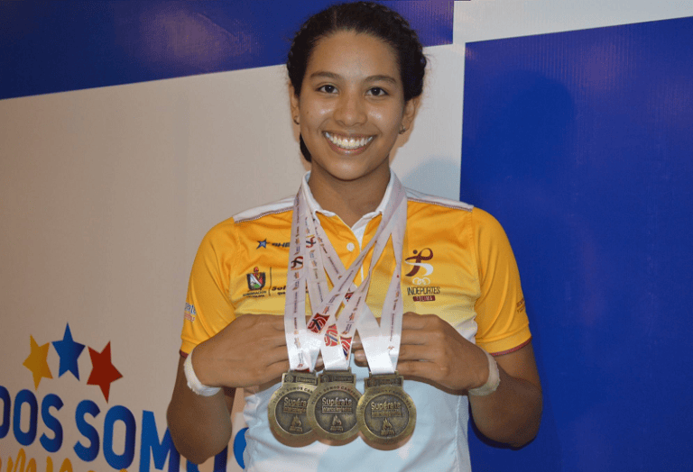 Paula Natalia Vera, impecable: Triple oro para el Tolima en los Juegos Supérate 2017