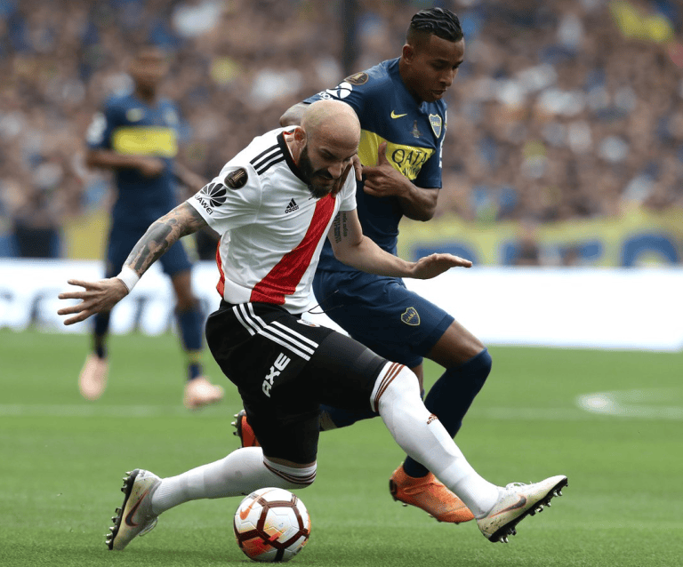 Villa: Pasegol en el empate (2-2) entre Boca y River, por el primer 'sorbo' de la final de la Libertadores