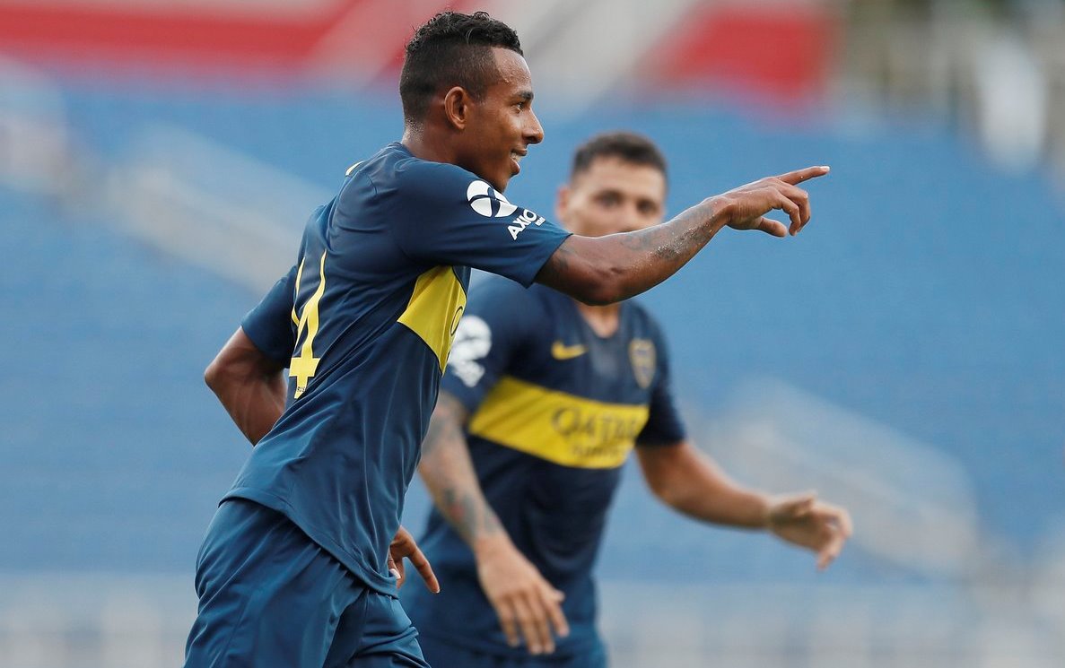 ¡El debut soñado! Sebastián Villa, ex DEPORTES TOLIMA, marcó su primer gol con Boca