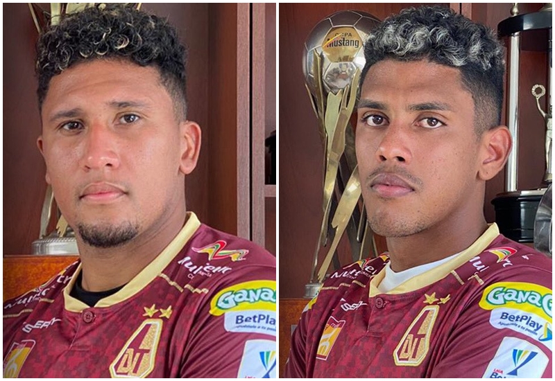 ¡Ya lucen la Vinotinto y Oro! DEPORTES TOLIMA presentó a José Guillermo Ortiz y a Jeison Angulo