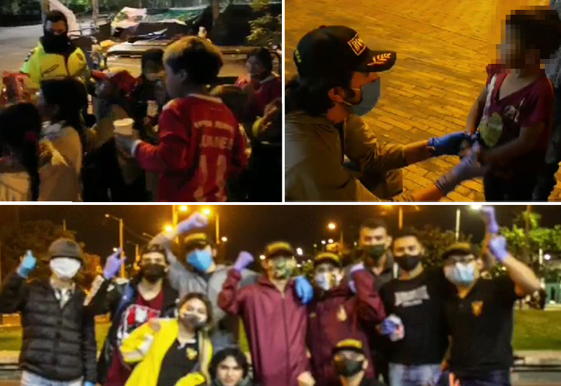 Corazón Vinotinto: La bella labor de los hinchas del DEPORTES TOLIMA en Bogotá