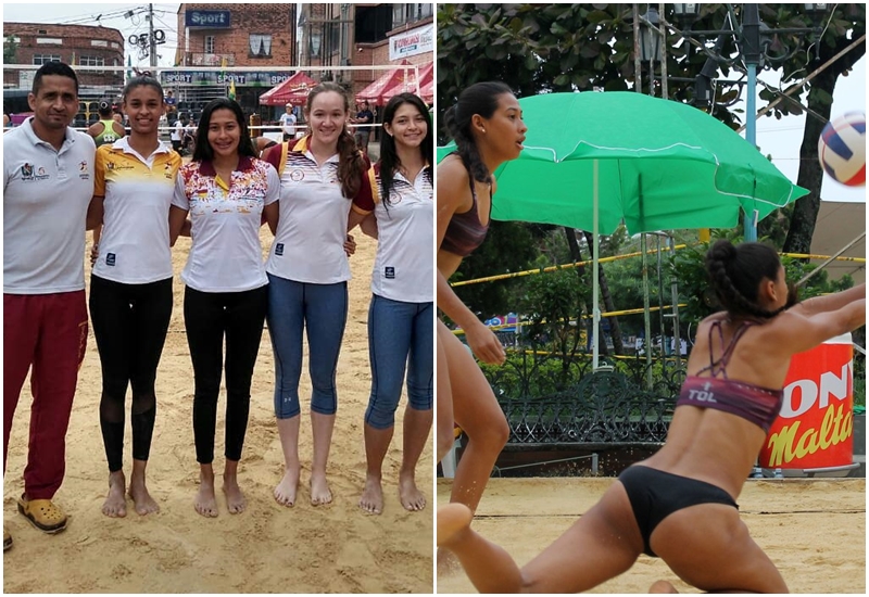 Voleiplaya del Tolima logró histórica clasificación a los Juegos Nacionales de 2019