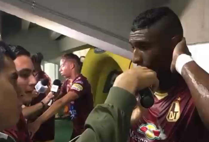 Esta fue la 'respuesta' de Dimayor ante la polémica de las zonas mixtas, en el debut del DEPORTES TOLIMA